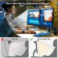 Led Computer Monitor Light Bar Desk Lighting Screen USB RGB Light Bar Monitor Lamp For Study Reading Table Stepless Dimming Lamp.