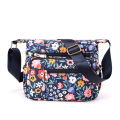 Nylon print women's bag, new one-shoulder, crossbody, mom bag, oxford cloth water-repellent women's canvas bag. 