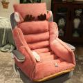 Heating Cushion Office Long-Sitting Waist Support Cushion Backrest Integrated Electric Heating Cushion Chair Waist Pad Chair Cushion.