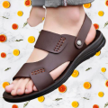 Two-Step Stylish Fashionable Soft A.T. Leather Sandal for Men from Taws Bazar. 