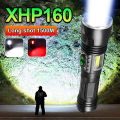 20000 lumens xhp160 led super bright LED flashlight Q5 zooming torch tactical flash light waterproof lantern camping hand lamp. 