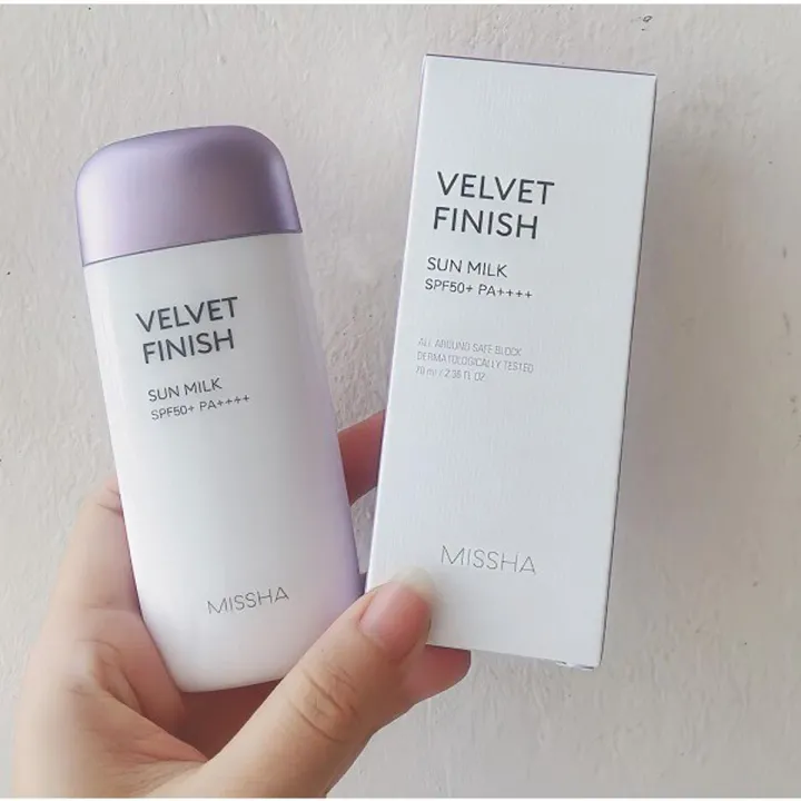 missha] All Around Safe Block Soft Finish Sun Milk SPF50 PA 70 ML 2018