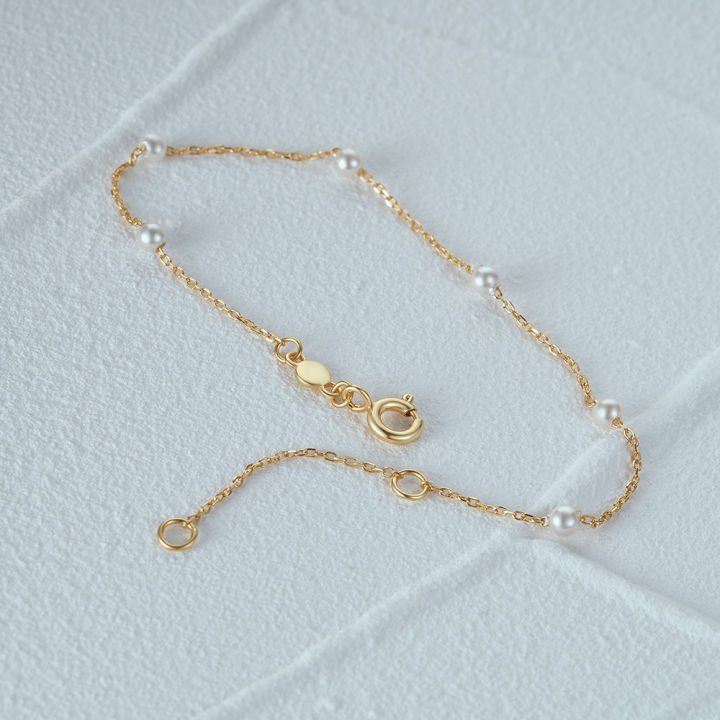 CANNER%20S925%20Sterling%20Silver%20Bracelet%20For%20Women%20Stacked%20Wear%20Temperament%20Versatile%20Pearl%20Chains%20Bracelet%20Hand%20Ornament%20Jewelry%20-%20Image%204