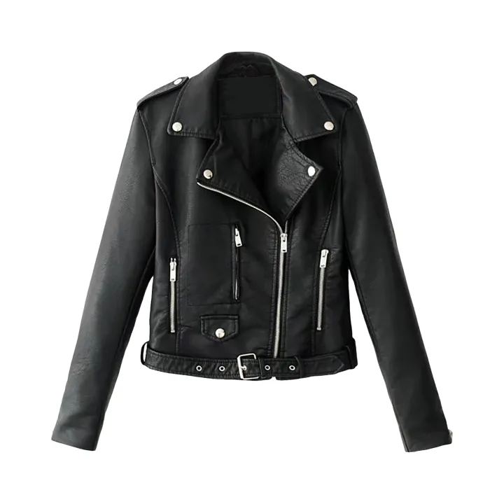Faux%20Leather%20Jacket%20Women's%20Grunge%20Zippered%20Belted%20Lapel%20Streetwear%20Motorcycle%20Coats%20Cool%20Girls%20Asymmetrical%20Bomber%20Jackets%20-%20Image%202