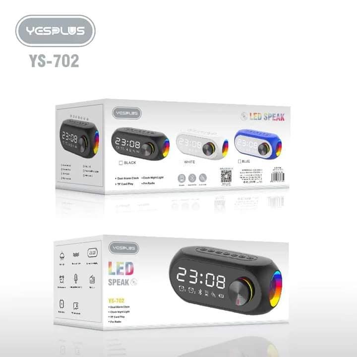 YESPLUS%20YS-702%20Speaker%20Bluetooth%20Alarm%20Clock%20Night%20Light%20Stand%20LED%20Display%20-%20Image%203