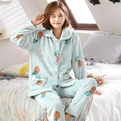 Women%20Pajamas%20Set%20Women%20Pyjamas%20Thick%20Flannel%20Female%20Warm%20Winter%20Pajama%20Set%20Long%20Sleeve%20Full%20Trousers%20Homewear%20Women%20Clothes%20-%20Image%202