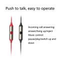 Edifier H230P In-Ear Subwoofer 3.5mm Wire-Controlled Sports Earphone With Microphone, Cable Length:1.3m. 