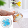 Water Filter Faucet-360-Degree Kitchen Water Filter- Size 11*4.7 cm- Material TRP+PP-01 Piece.