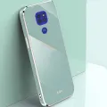 Phone Case Lenovo K12 Note Cases Soft Transparent Plating Electroplate Shining Clear Casing for Lenovo K12 Note Back Cover. 