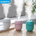 Mini Portable Air Humidifier 300ml USB Car Air Purifier Fogger Mist Maker with LED Night Lamp Ultrasonic Sprayer Home Appliance.