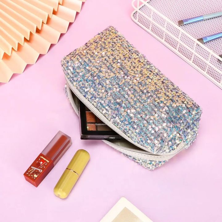 New%20Fashion%20Glitter%20High-capacity%20Makeup%20Bag%20Mermaid%20Sequin%20Pen%20Bag%20Cosmetic%20Storage%20Bag%20Lazy%20Makeup%20Zipper%20Pouch%20Handbags%20-%20Image%203