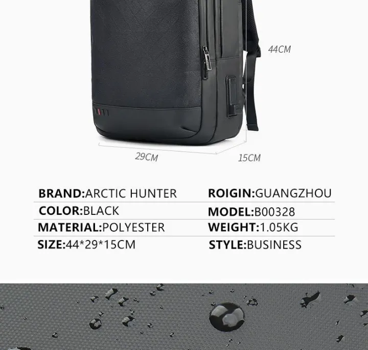 Arctic%20Hunter%20GB00328%20Laptop%20Bag%20-%20Men's%20USB%20Charging%20Waterproof%20Laptop%20Backpack%20with%20Large%20Capacity,%20Ideal%20for%20Travel,%20Shoulder%20Bag,%20and%20School%20Bag.%20-%20Image%206