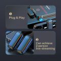 K6 Wireless Microphone 1 in 2 Digital Display Host Live Video Recording Microphone Internet Karaoke Audio Video Recording. 