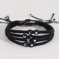 26 Letters Bracelets for Women Teen Girls Adjustable A-Z Initials Braided Bangles Graduation Birthday Gifts Jewelry. 