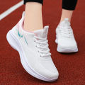 Shoes for women 2024 Spring and Autumn New Flying Woven Casual Shoes Factory Direct Sales Soft Sole Breathable Foreign Trade Breathable Sneakers Women.