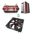 12cm 3000RPM Fan Cooling 12V PC Case Radiator Cooler 120MM Big 4Pin Desktop Chassis Workstation Cabinet Heatsink Fan Server Fans. 