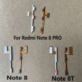 On Off Power Volume Buttons Flex Cable For Xiaomi Redmi Note 8 8T 8 PRO Volume Button Key Flex Cable Replacement.