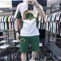 Cap Design White- Two in One Summer Combo Set For Men's - T Shirt + Short Pant.
