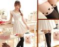 Rainbowroom Women's Non-slip Thigh High Over Knee Fake High Cylinder Stitching Silk Stocking. 