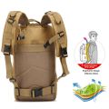 Men Military Rucksack Cold-Resistant 3P Oxford Tactical Backpack High-Temperature Resistance Shock-absorbing Pressure-relieving. 