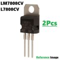 2Pcs- A Class LM7808 L7808CV L7808 7808 8V 1.5A Voltage Regulator IC 3 Pin TO-220 Package Fixed 8V Positive Voltage Regulator IC Chip Electrical Circuitry & Parts. 