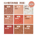Orano makeup mousse nine color eyeshadow ins matte pearlescent sequins student affordable eyeshadow palette wholesale. 