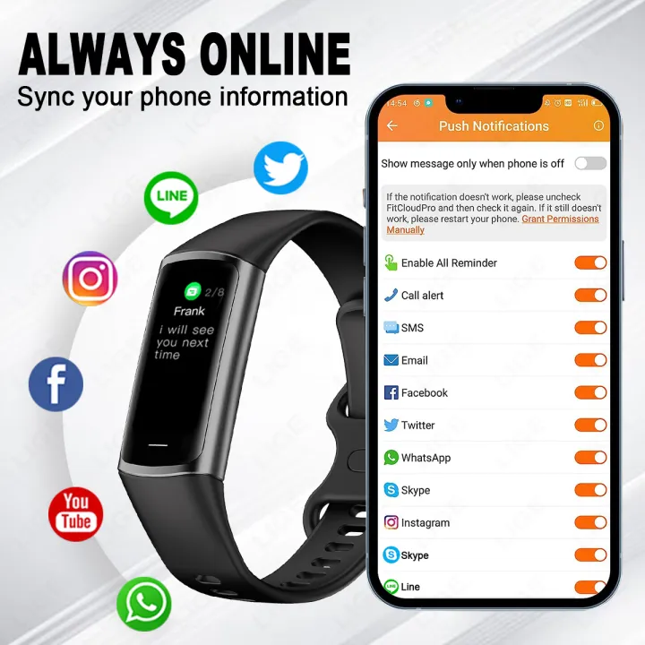 LIGE%201.1%20inch%20Sport%20Smart%20Bracelet%20Fitness%20Tracker%20for%20Man%20Women%20Band%20Waterproof%20Connected%20Tracker%20Smartwatch%20for%20Xiaomi%20Huawei%20-%20Image%203