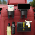 LI Car Seat Headrest Hook Cup Holder Handbag Umbrella Hanger Storage Organizer Auto Travel Accessories (2 Pack). 