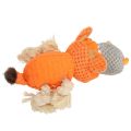 Dog Squeaky Toy, Teeth Cleaning Interactive Safe Easy To Clean Stuffed Puppy Plush Toy Bite Resistant Relieve Boredom for Pets for Outdoor. 