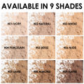 Wholesale FOCALLURE 9 Colors Oil-control Loose Powder Waterproof Long-lasting Face Compact Setting Powder Makeup Cosmetics. 
