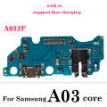 USB Charger Dock Connector Board Fast Charging Port Flex Cable For Samsung Galaxy A02 A02S A03 core A12 A13 A22 A32 A33 A52 A53. 