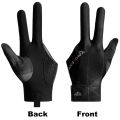 3 Finger Snooker Glove Non-Slip Billiard Pool Gloves Left/Right Hand Universal Billiard Sports Accessories. 