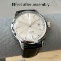 New 40mm Watch Case Precision Steel Case Curved Mineral Glass Suitable for NH35/NH36 Movement Watch Accessories. 
