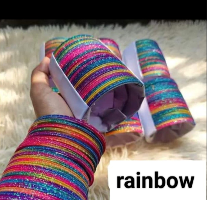 New rainbow churi set