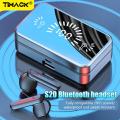 (New) tistack®20 TW earphone Bluetooth wirele headphone HiFi tereo Port earbud digital diplay headet with mic. 