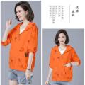 Sun Protection Clothing for Women2023Summer New Western Style Loose Thin Coat Middle-Aged Mom Clothes plus Size Breathable Sun-Protective Clothing. 