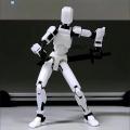 Dummy 13 Joint Man Action Figure Flexible Multi-Jointed Robot Action Figure for Home Decor Art Model with Movable Joints Lego Toy for Children birthday gift Creative puzzle for kids super hero spiderman ironman superman batman play DIY Toy For Kid. 