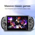 X12 5.1 Inch Handheld Video Game Console 8GB PSP FC GBA NES Ergonomic Design Built-in 10000 Game Console Game Console. 