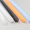 5pcs 30 Hole Loose-leaf Plastic Binding Ring Spring Spiral Rings Office Supplies. 