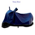 Vip Quality Bike Cover, Water Proof Dust Cover For Motorcycle- Navy Blue.