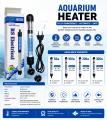 RS Electrical Aquarium Heater (25 Watt-200Watt) - Auto Adjust Thermostat Submersible/Underwater Aquarium Heater. 