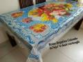 PVC Square Plastic Table Cover 48 by 30 inch - Multicolor Designed. 