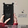 Phone Casing For Xiaomi Redmi Note 12 11 10 11S 10S 8 7 9 K20 K40 Pro K30 Ultra 4G 5G Phone Case Angel Eyes Cute 3D Ears Love Heart Liquid Silicone Silicone Fashion Luxury Cartoon Camera Protective Full Protection Couple Cute Shockproof.