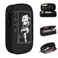Albedo Genshin Impact Anime Pencil Case Pen Box Pencil Bags Kids Big Capacity Students School Gifts Pencilcases. 