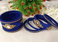 Reshmi Bangles Silk Thread with Mirror Sutar Churi For Girls and Women.
