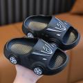 Cartoon Car Kids Slippers for Boys Summer Beach Indoor Slippers Cute Girl Shoes Home Soft Non-Slip Cute Children Slippers. 