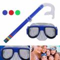 Kids Anti Fog Water Sports Children Snorkeling Gear Kids Diving Goggles Snorkel Mask Set Scuba Diving Mask.