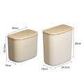 ECHIDNA Garbage Basket Punching Free Kitchen Recycling Hanging Garbage Basket.