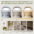 Led Ceiling Lights Dimmable  Smart Modern Ceiling Lamps with Remote Control Kitchen Bedroom Light Led Panel Lamp Home Room Decor. 