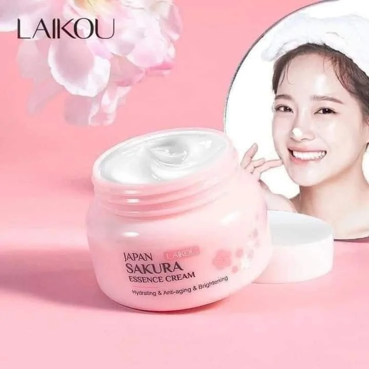 LAIKOU Japan Sakura Facial Essence clear Cream-25gm